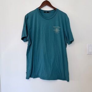 Obey Teal Short Sleeve Tee
